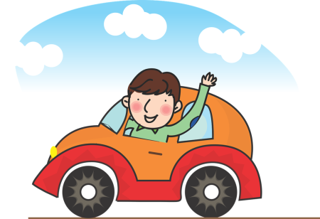 Шофер мультяшный