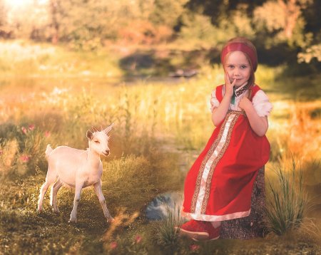 Фотосессия сестрица Аленушка и братец Иванушка