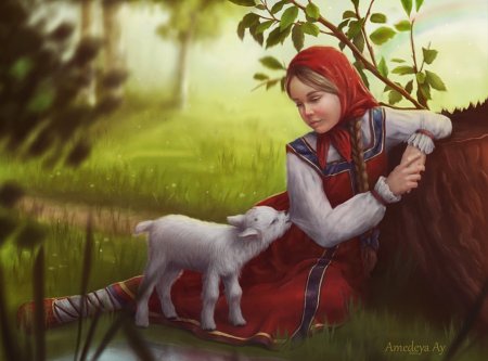 Алёнушка и братец Иванушка картина