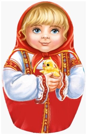 Матрешка открытка