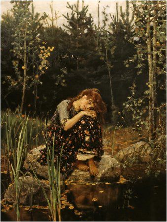 Картина алёнушка Васнецова