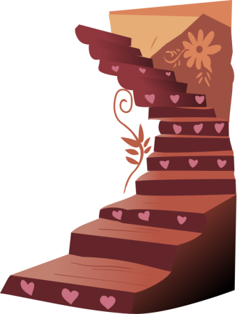 Лестница иллюстрация