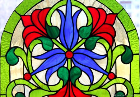 Витражи Тиффани Калейдоскоп