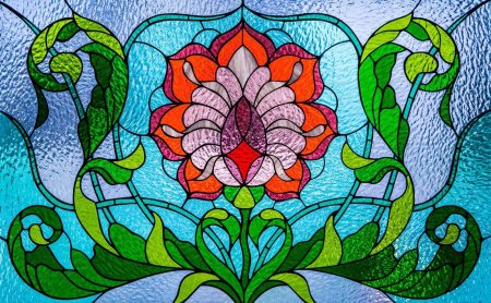 Многослойный витраж