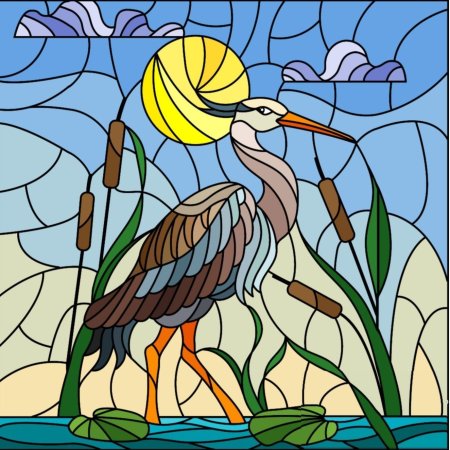 Витраж Геншин