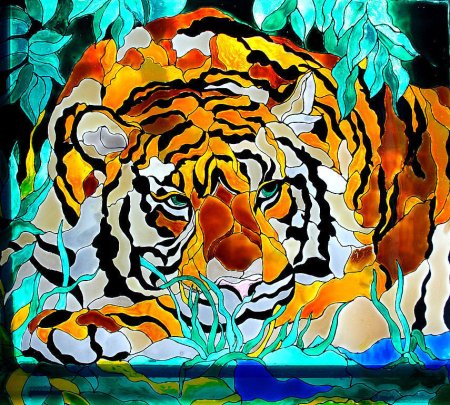 Тигр в технике кинусайге