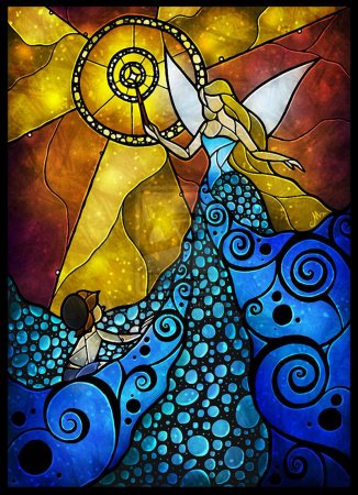 Необычный витраж