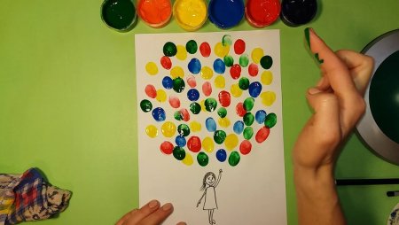 Рисование пальцами