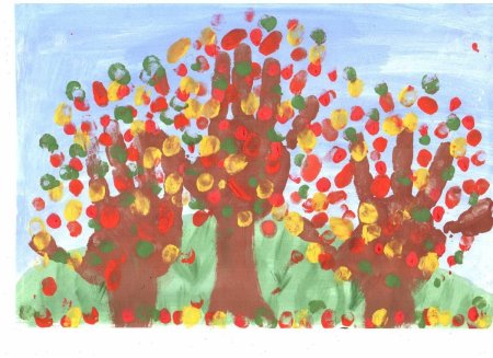 Рисование пальчиками