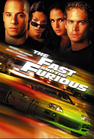 Форсаж фильм 2001 Постер