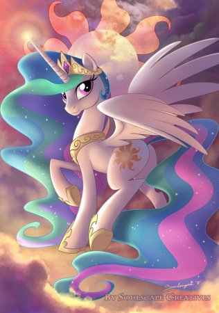 My little Pony принцесса Селестия
