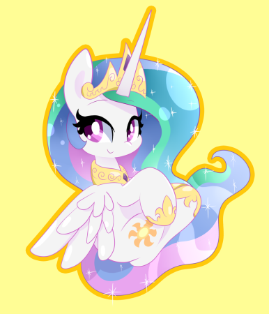 My little Pony принцесса Селестия