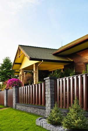 Красивый забор