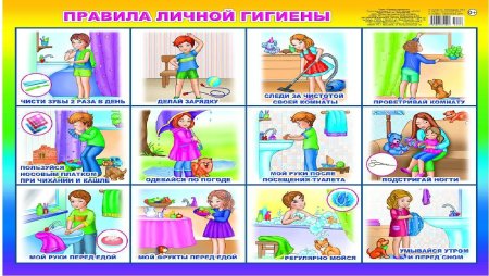 Правила личной гигиены для детей