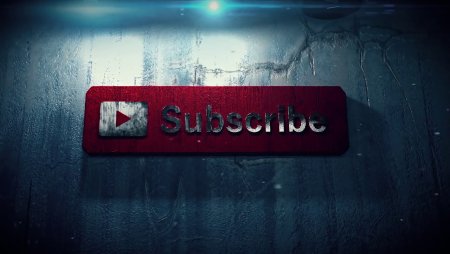 Шапка канала с надписью Подпишись