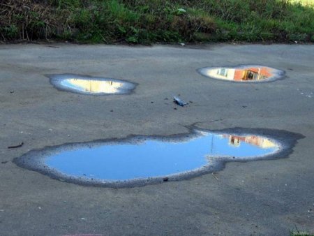 Маленькая лужа