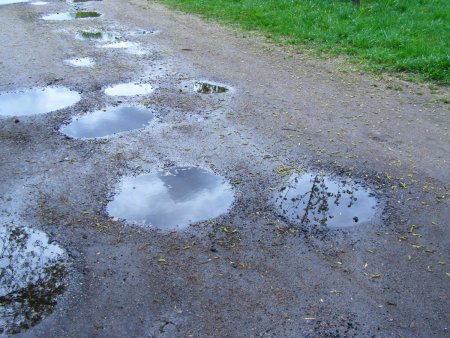 Весенние лужи