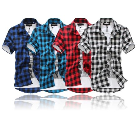 Рубашки мужские много