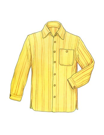 Нарисовать рубашку