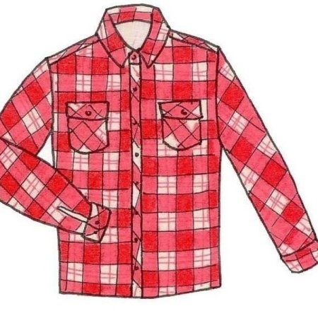 Нарисовать рубашку