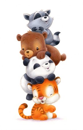 Мультяшные животные