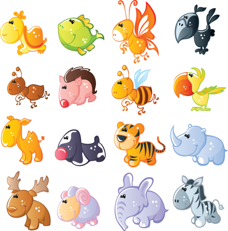 Зверюшки для детей