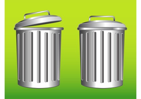 Мусорный бак рисунок