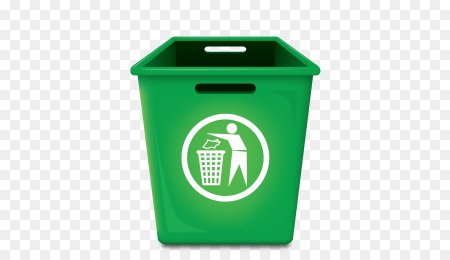 Значок контейнера для мусора