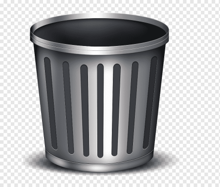 Корзина для мусора мультяшная