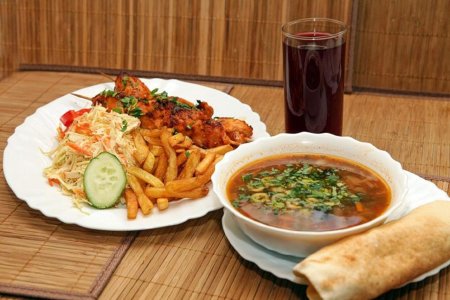 Сытный обед