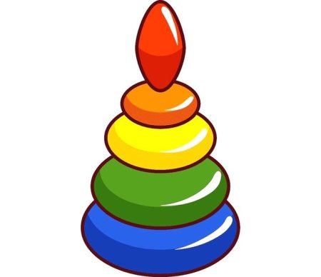 Картинка детской пирамидки