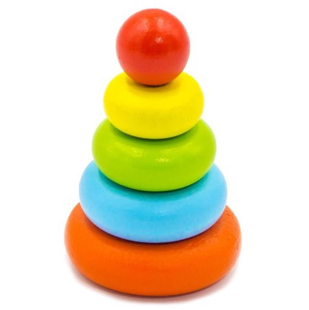 Пирамидка, 5 колец с шаром