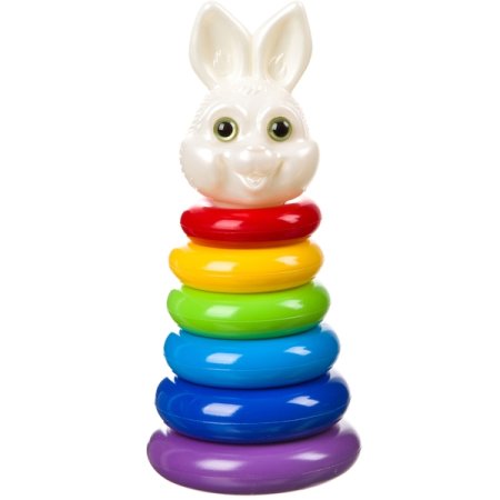 Пирамидка Нордпласт кролик качалка