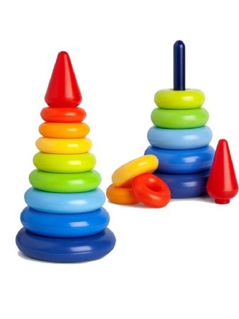 Пирамидка Росигрушка классика 9222