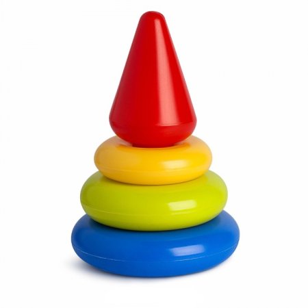 Пирамидка Росигрушка Кнопа 9228