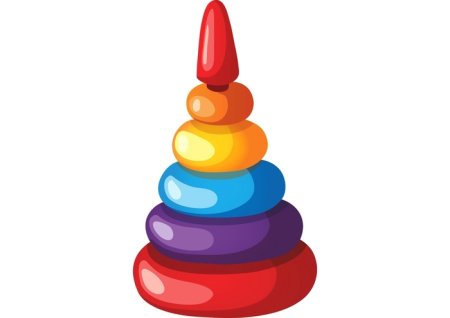 Пирамидка детская картинка