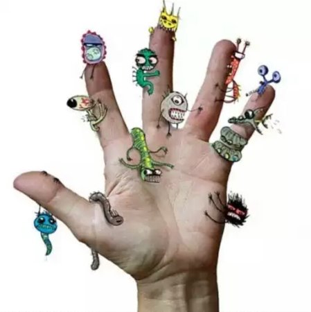 Микробы на руках