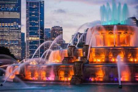 Фонтан Букингем Америка