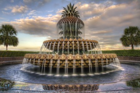 Фонтан наций Флорида США