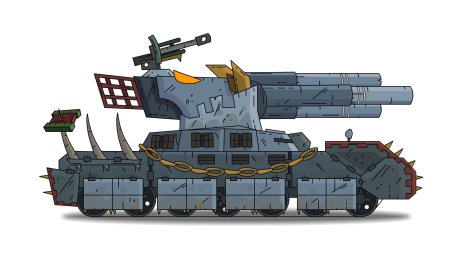 Карл 44 танк из Геранда