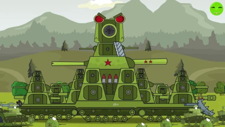 Геранд танк кв 44 из мультика