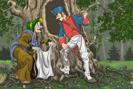 Сказка огниво г х.Андерсен