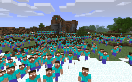 ХЕРОБРИН В МАЙНКРАФТЕ