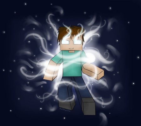 ХЕРОБРИН И Стив в МАЙНКРАФТЕ