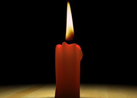 Свечка горит
