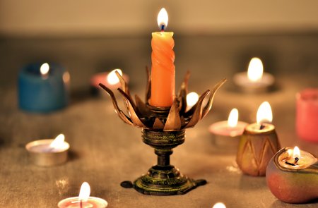 Свечи "огоньки"