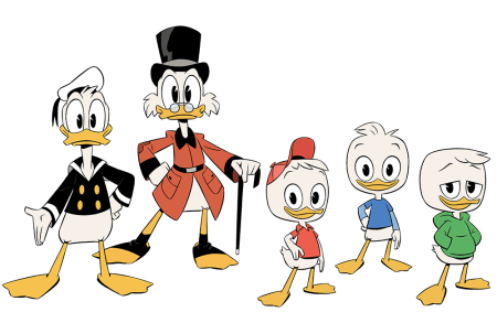Скрудж макдак и Утиные истории герои
