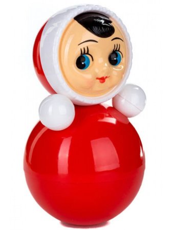 Неваляшка девочка 218мм 6с-002