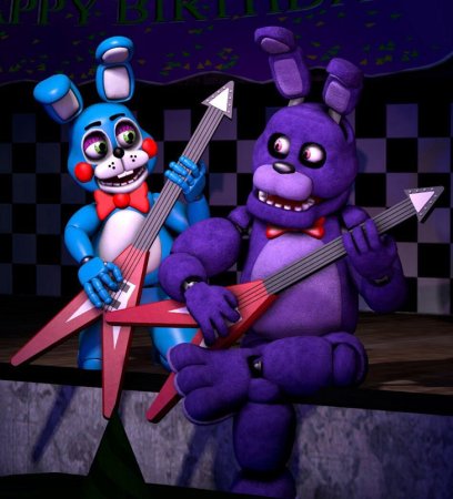 ФНАФ 1 Фредди и Бонни