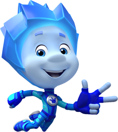 Клипарт Фиксики на прозрачном фоне